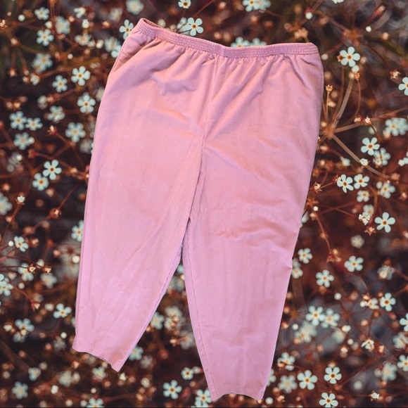 90s pink corduroy pants - Picture 2 of 3